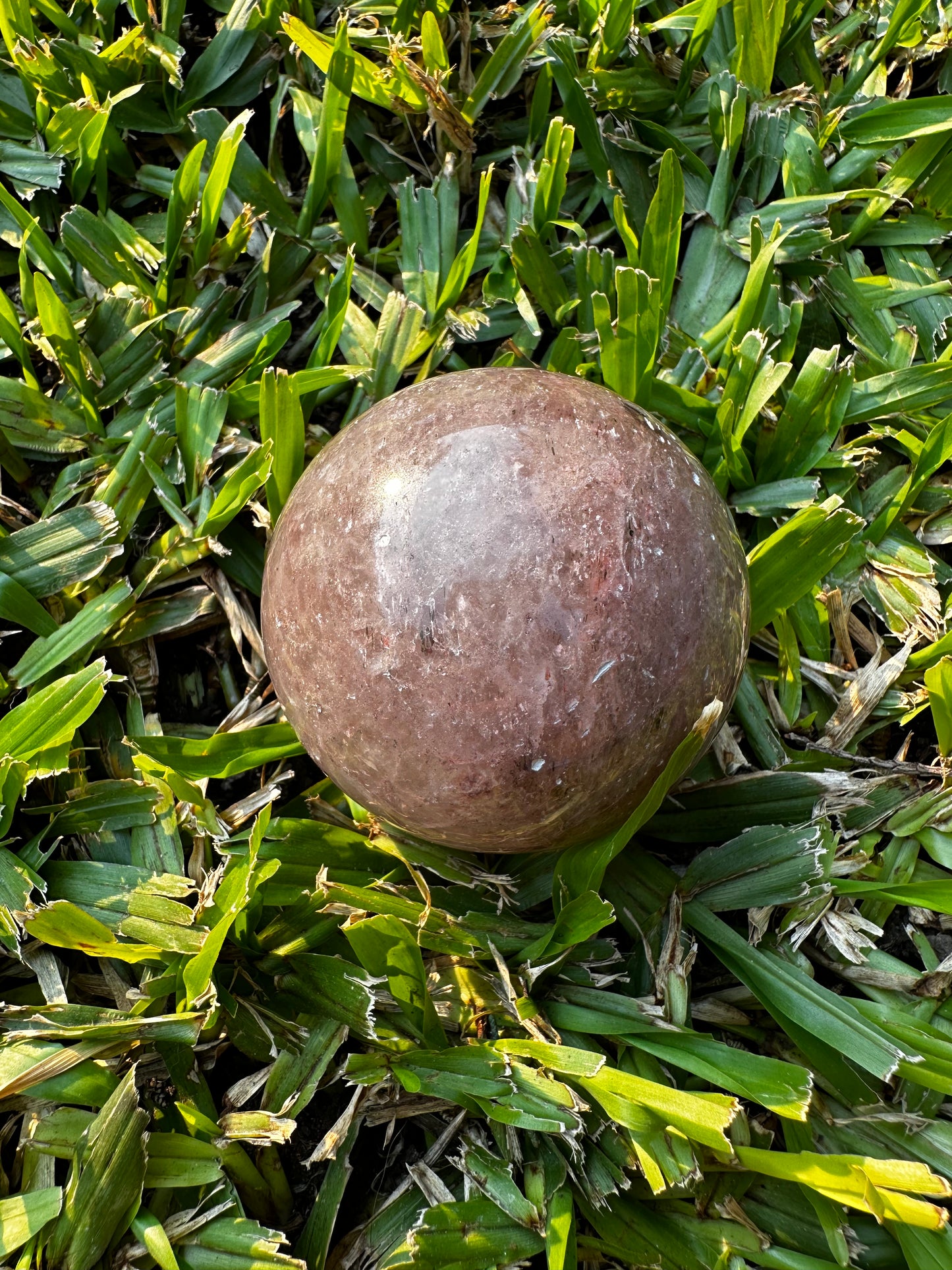 Esfera de Ágata rosa