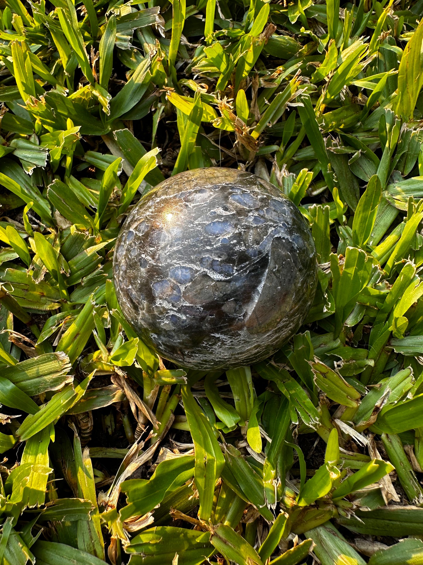 Esfera de Ágata azul